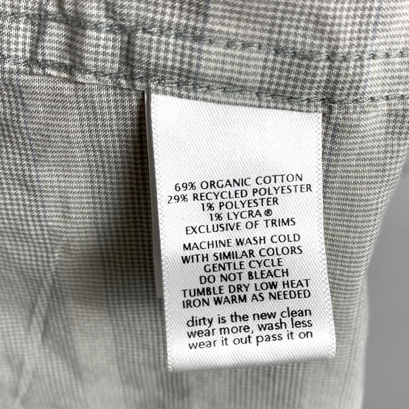 Toad & Co Men's Wonderer Shirt Sleeve Striped Gray Shirt size XXL - Picture 9 of 9